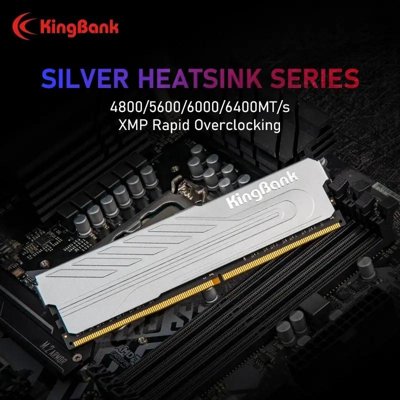 Kingbank 濭 ޸ RAM DDR5 6000mhz 6400mhz XMP 8GB 16GB 32GB ũž ޸ DDR5 RAM  ä ǻ ũž PC